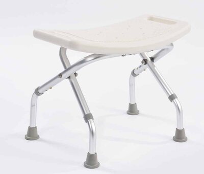 Vouwbaar douchestoeltje voor zware belasting