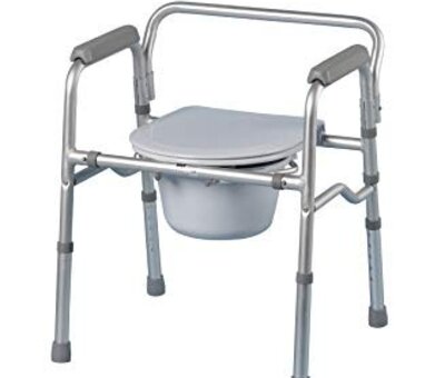 Opvouwbare armsteunen voor bij toilet