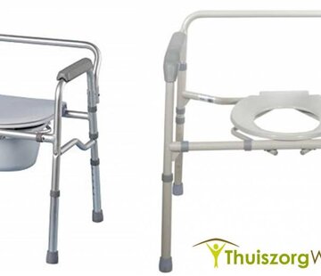 Opvouwbare armstenen voor bij toilet