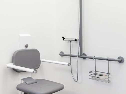 Douchestoel voor muurbevestiging Ropox