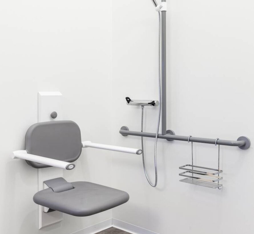 Douchestoel voor muurbevestiging Ropox