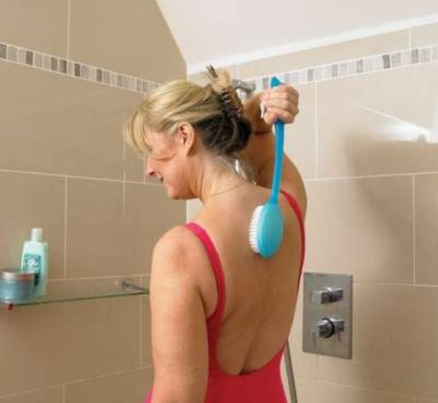 Verlengde badborstel 38cm