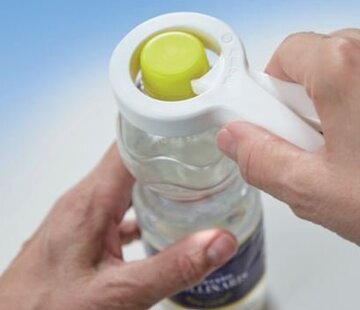 Flesopener voor plastic doppen