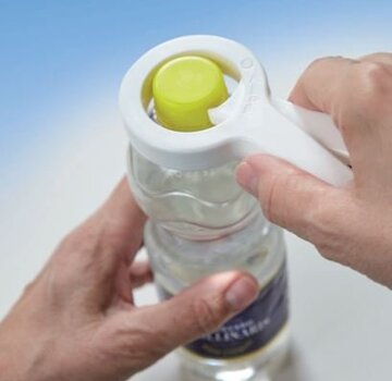 Flesopener voor plastic doppen