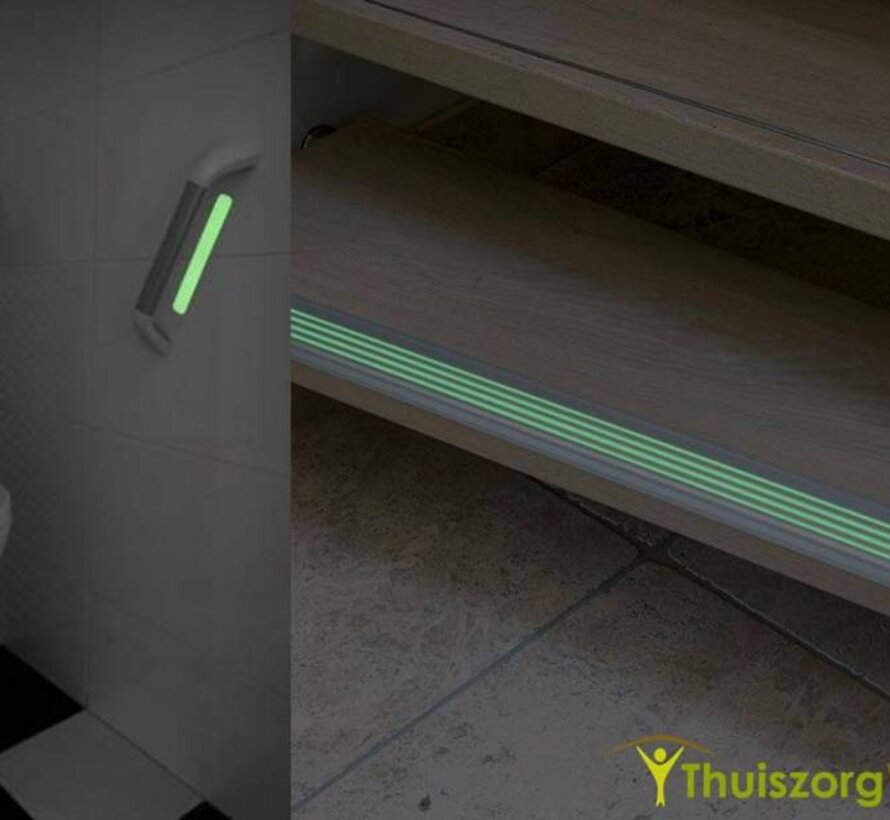 Lichtgevende veiligheidstrips
