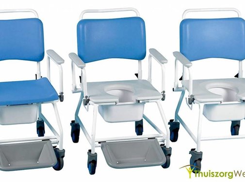 Verrijdbare po/douchestoel