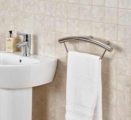 Geïntegreerde badkamer handgreep 2 in 1