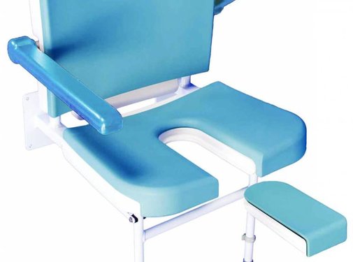 Douchestoel met muurbevestiging