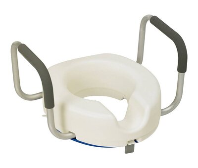 Toiletverhoger met armsteunen