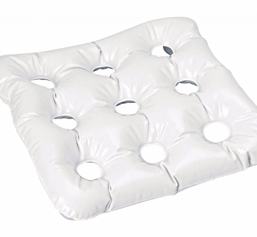 Opblaasbaar bad-en zitkussen met zuignappen