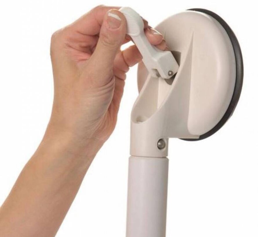 Verstelbare zuignapmuurbeugel