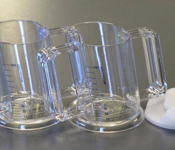 Handycup® institution 80° transparant (per 12)