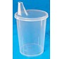 Disposable beker Rika met tuitje