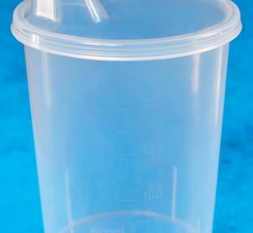 Disposable beker Rika met tuitje