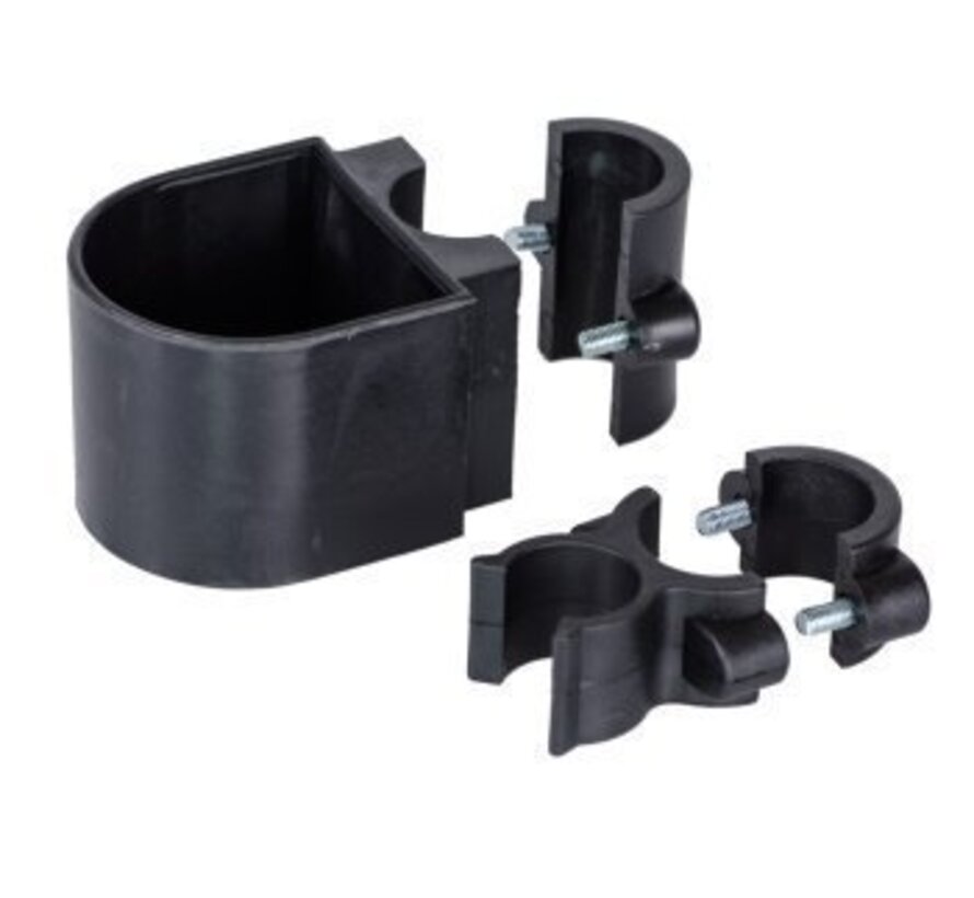 Stokhouder voor rolstoel of rollator