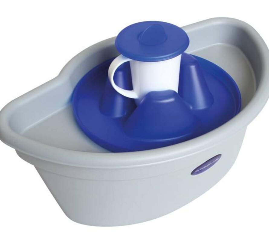 Plastig mandje voor rollator