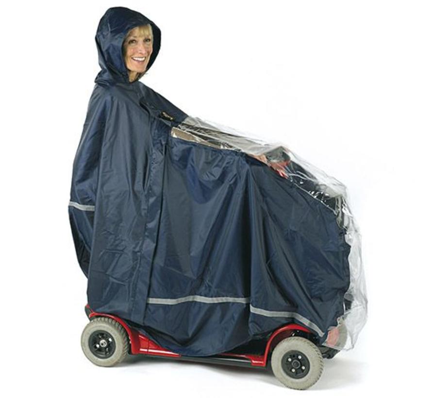 Scootmobiel regencape