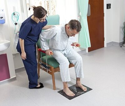 Compacte transfermat Nose over Toes' Dycem®