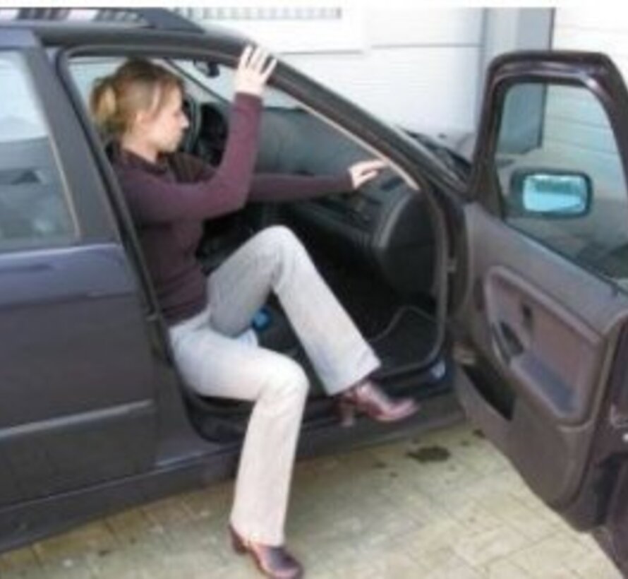 Auto in- en uitstaphulp glij-schijf