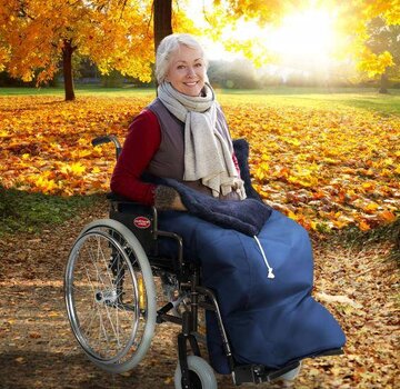 Beenbekleding voor in rolstoel