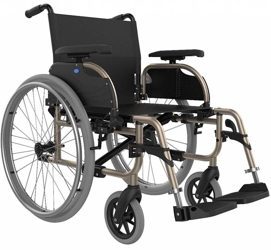 Icon20 aluminium frame 45,0 x 45,0 cm, voorwiel 7 "