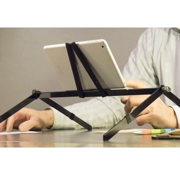 Opvouwbare steun voor laptop/tablet voor in bed Plygo