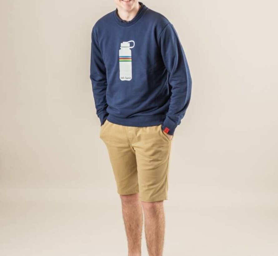 Camel short met elastiek heren