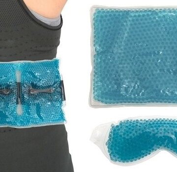 Warmte/koude pakking met parelige gelvulling PearlPack