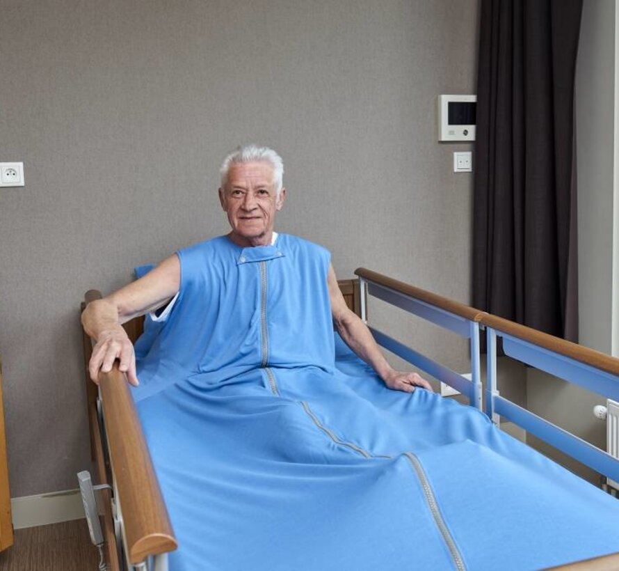 Verpleegdeken voor fixeren onrustige bewoners