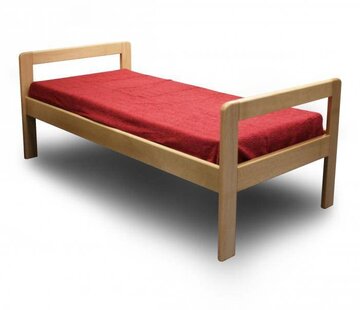 Zorgbed vernist natuurlijk hout