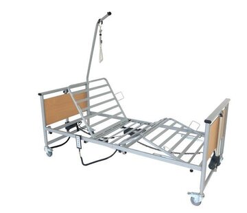 In hoogte verstelbaar elektrisch bed