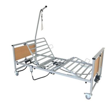 In hoogte verstelbaar elektrisch bed