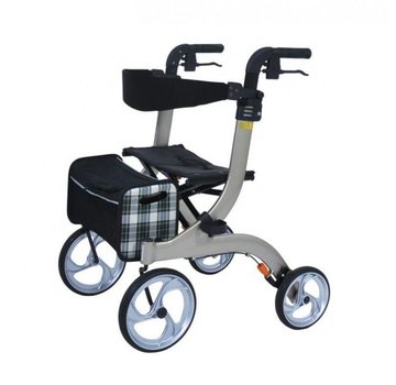 Plooibare rollator met 4 wielen Design