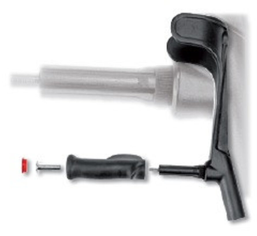 Engelse kruk met anatomisch handvat