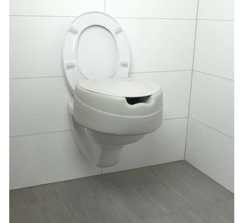 Wc-verhoger 11 cm in schuimrubber met deksel