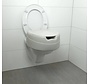 Wc-verhoger 11 cm in schuimrubber met deksel