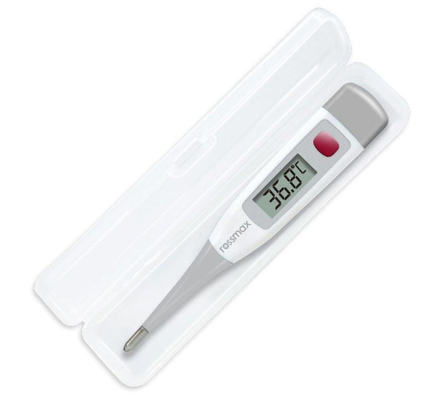 Elektronische thermometer met flexibele tip