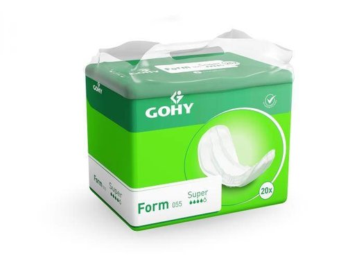 Form "Super" groen 4 x 20 stuks