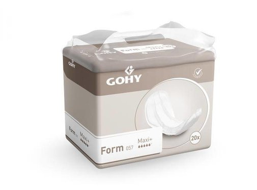 Form "Maxi plus" grijs 4 x 20 stuks