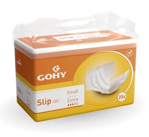 Slip 'Extra' - geel 4 x 20 stuks