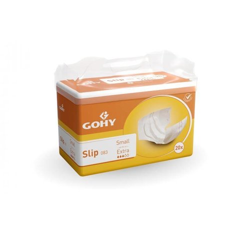 Slip 'Extra' - geel 4 x 20 stuks