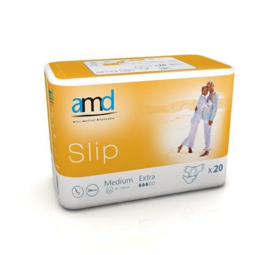 Slip 'Extra' - geel 4 x 20 stuks