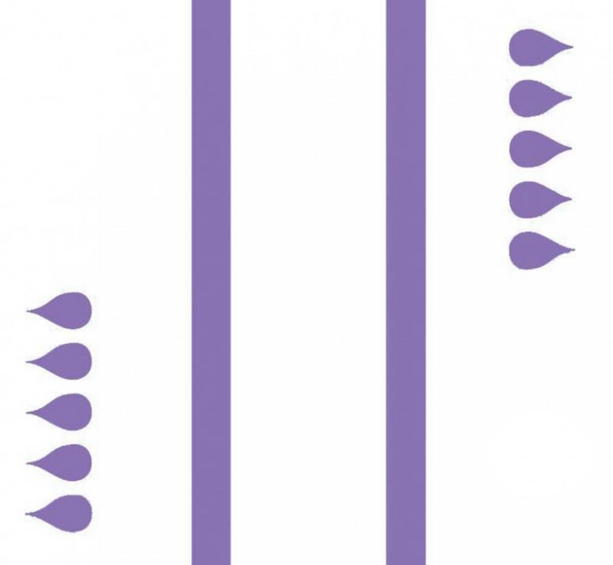 Slip 'Maxi' - paars 3 x 20 stuks