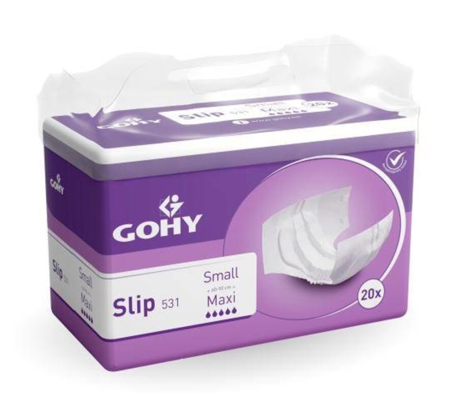 Slip 'Maxi' - paars 3 x 20 stuks