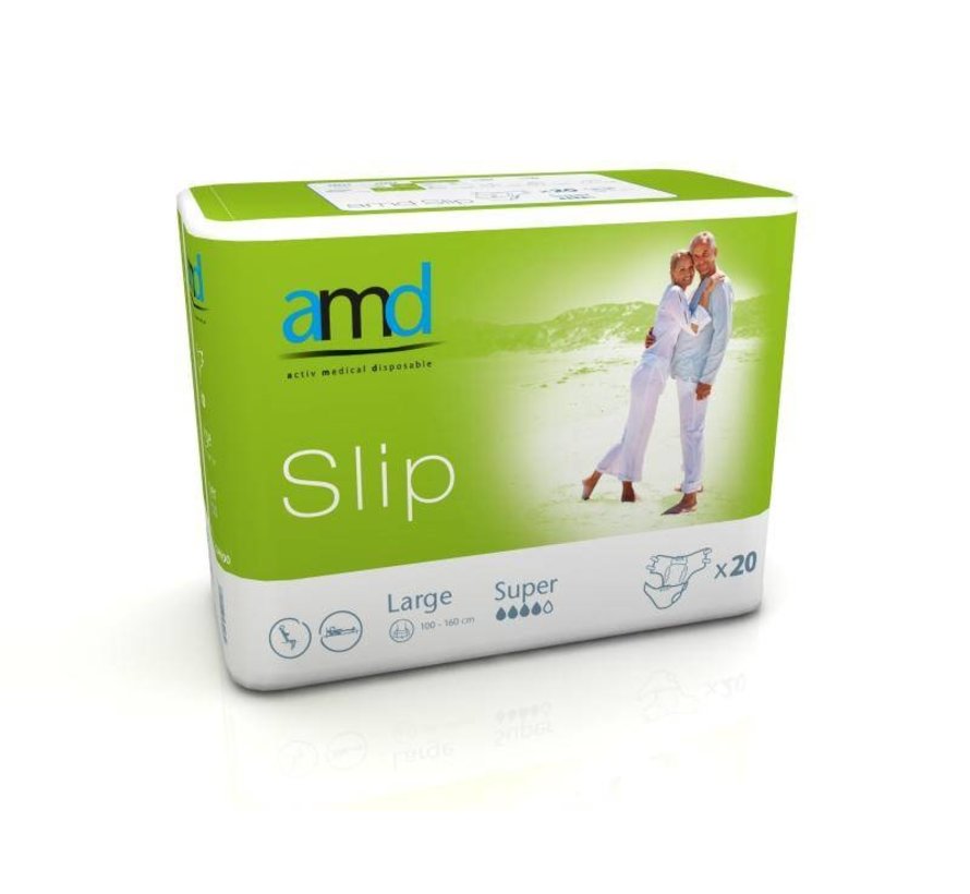 Slip 'Super' - groen 4 x 20 stuks