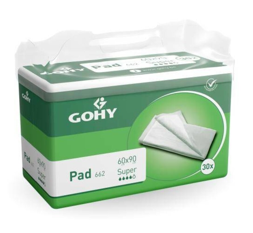 Bed onderleggers in cellulose pulp 'Pad Super'