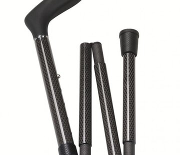 Carbon fibre wandelstok