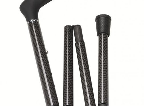 Carbon fibre wandelstok