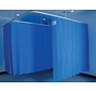 Wegwerp medisch gordijn 7,5m x 2m (h) blauw