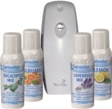 Starterkit sanodor pro matic + 3 geuren